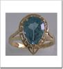 Blue Topaz-8 Ring Size 7 Blue Topaz-8 Ring Size 7