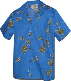 Boys Aloha Shirts Turtles in Blue Boys Aloha Shirts Turtles in Blue