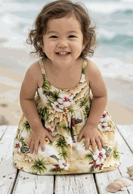 Bungee Dress Waikiki Beach Maize Hawiaian Outfit Bungee Dress Waikiki Beach Maize Hawiaian Outfit