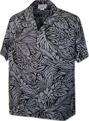 Casual Friday Men's Aloha Shirt 3868Black