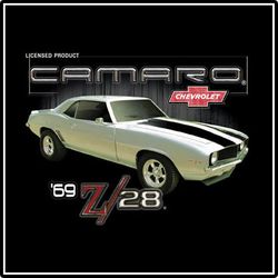 Chevrolet '69 Z-28 Classic Car T-Shirts Chevrolet '69 Z-28 Classic Car T-Shirts