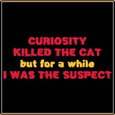 Curiosity Fun Tees