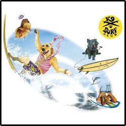 Diva Dawg Surf T-Shirts
