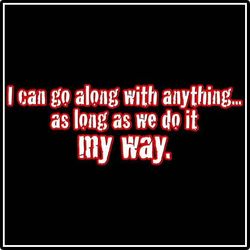 Do It My Way Fun Tees