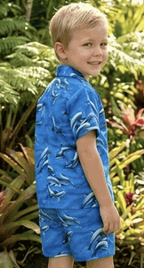 Dolphin World Toddler Boy Sets 3930Blue