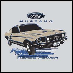 Ford Horse Power Classic Car T-Shirt