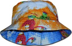 Fun Flamigo Youth Reversible Hawaiian Hats