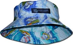 Fun Manatees Youth Reversible Hawaiian Hats