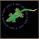 Get Wet Get Stoked Hawaiian Tees