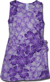 Girls Sarong Dress Purple Hibiscus Leis Girls Sarong Dress Purple Hibiscus Leis