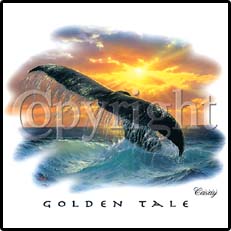 Golden Tail Tropical T-Shirts