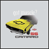Got Muscle Camero GM Car Shirts