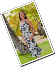 Halter Hawaiian Dresses