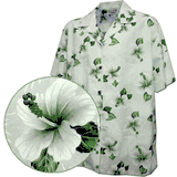 Hawaiian Clothing Island Escape in White