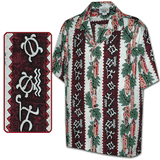Hawaiian Clothing Surfboard Panels in Red