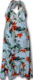 Hawaiian Dress Cream Bird Of Paradise Hawaiian Dress Cream Bird Of Paradise