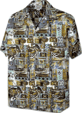 Hawaiian Tradition Men's Aloha Shirt 3874Sage