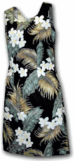 hawaiin dresses (Black) Royal Palms