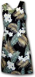 hawaiin dresses (Black) Royal Palms