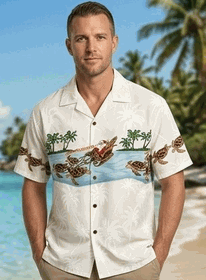 Honu Sleigh Santa Christmas Hawaiian Shirt 3918White Honu Sleigh Santa Christmas Hawaiian Shirt 3918White