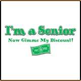 I'M A Senior Fun Tees
