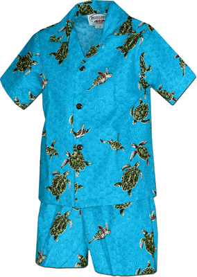 island clothing boy outfits turtle in Turquoise