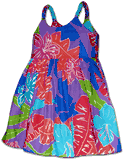 Tropical World Girls Hawaiian Dress Purple Tropical World Girls Hawaiian Dress Purple