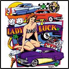 Lady Luck Adult T-Shirts