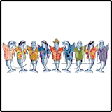 Male Dolphins Band Tees