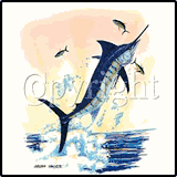 Marlin with Tuna Tees