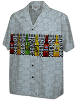 Mordern Beer Men's Hawaiian Camp Shirts 3964Cream