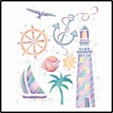 Nautical Beach Tee Shirts