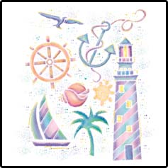 Nautical Beach Tee Shirts