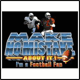 No Mistake About It-Football T-Shirt