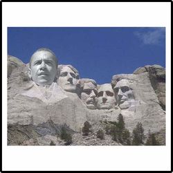 Obama Rushmore Presidents' T-Shirt
