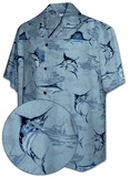 Pacific Marlin Cotton Shirts Slate