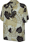Paradise Island Men's Rayon Shirts Cream