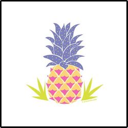 Pineapple Hawaiian Tropical T-Shirts Pineapple Hawaiian Tropical T-Shirts