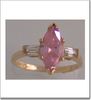 Pink Cubic Zirconia-41 Ring Size 8 Pink Cubic Zirconia-41 Ring Size 8