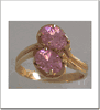 Pink Cubic Zirconia-44 Ring Size 6.5 Pink Cubic Zirconia-44 Ring Size 6.5