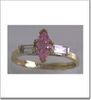 Pink Cubic Zirconia-48 Ring Size 7 Pink Cubic Zirconia-48 Ring Size 7