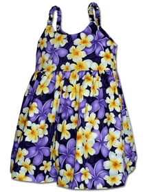 Plumeria Hawaii Toddler Girl Cute Dress 3932Purple Plumeria Hawaii Toddler Girl Cute Dress 3932Purple