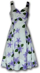 Princess Plumeria Purple Aloha Sundress Princess Plumeria Purple Aloha Sundress