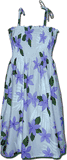 Princess Plumeria Purple Hawaiian Tube Dress