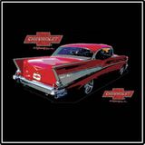 Red Bel Air Chevrolet Car Tees Red Bel Air Chevrolet Car Tees