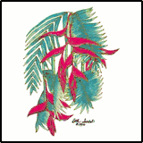 Red Bird Of Paradise T-Shirts