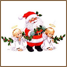 Santa & Angels T-Shirt