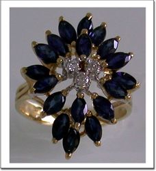 Sapphire-34 Ring Size 7 Sapphire-34 Ring Size 7