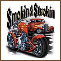 Smokin & Strokin Adult Tees