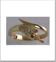 Snake Ruby23 Ring Size 6.5